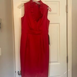 Jessica Howard dress red size 10 new with Tags